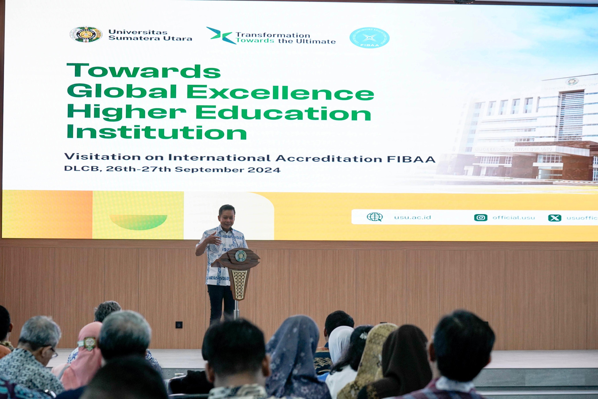 Preparation for FIBAA International Accreditation, USU Rector Expects Study Programs to Achieve Maximum Results